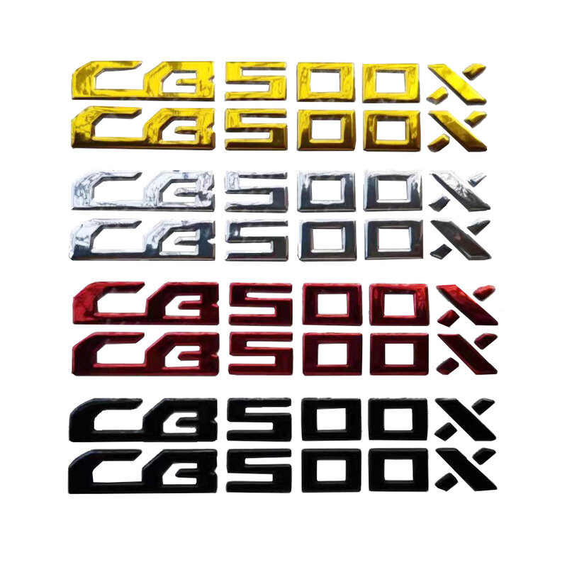 For Honda CBR650 CBR250 CBR400 CBR1000 CB400 CB500X CB1000R Motorcycle 3D Emblem Badge Decal Tank Wheel Sticker Protector Pad