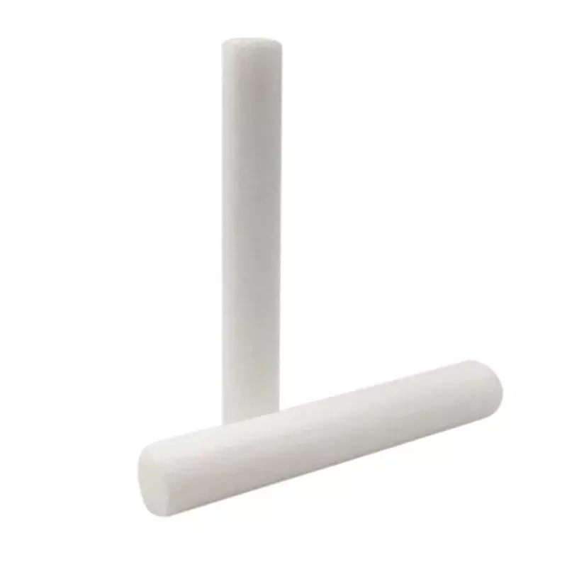 Cotton Sponge Stick for Humidificador, Difusor, Névoa, Filtro, USB, 8mm x 8cm, 10pcs por pacote