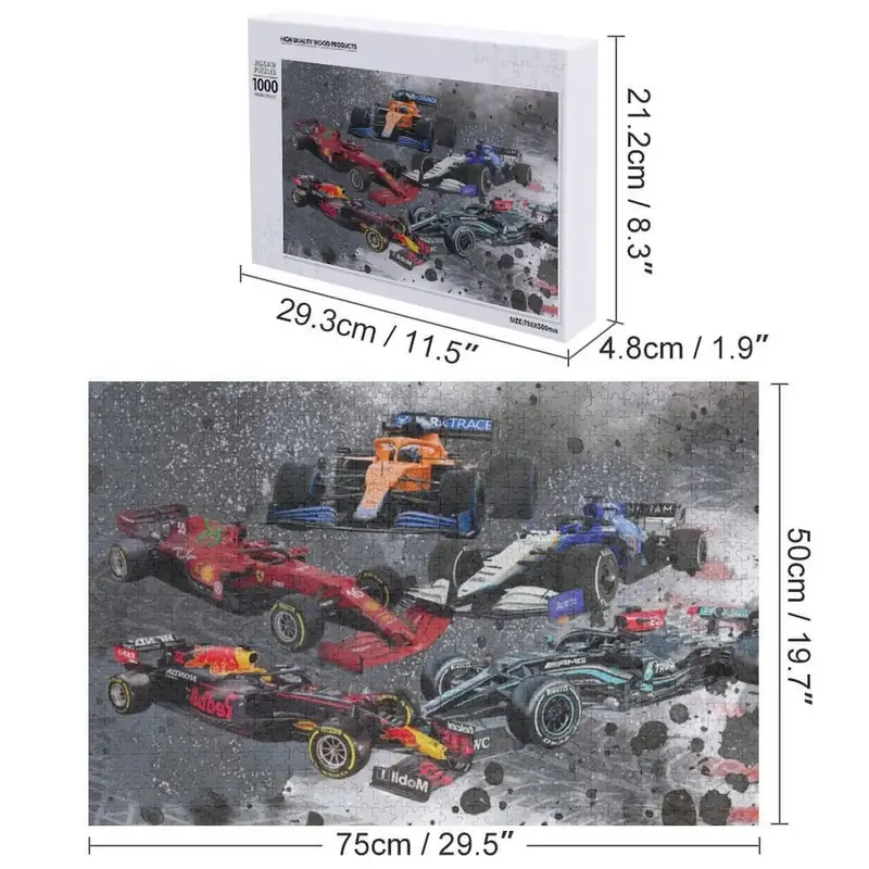 World of Motorsport Jigsaw Puzzle, presentes personalizados com fotos, brinquedos personalizados
