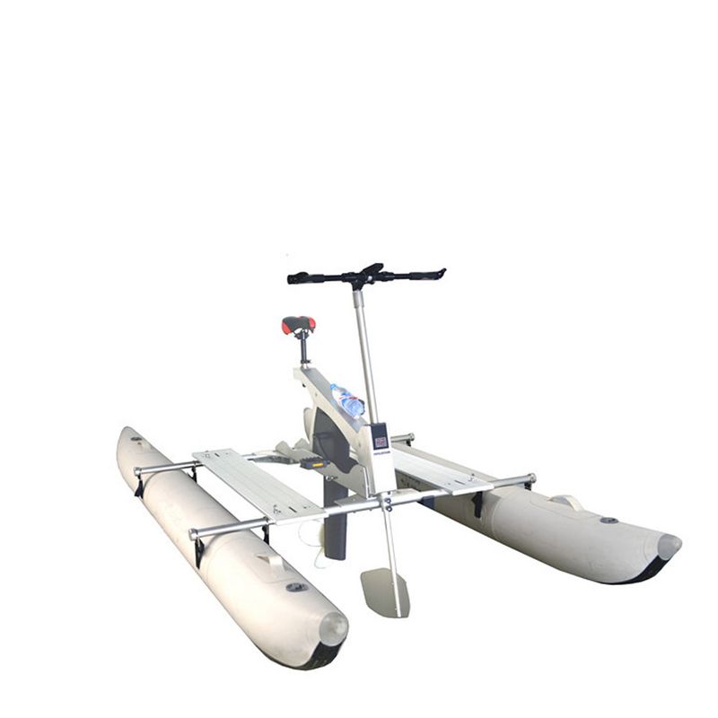 Pvc inflatable pedal water bikes water bicycle inflatable water river sea bike swan pedal boat Inflatable pedal bike