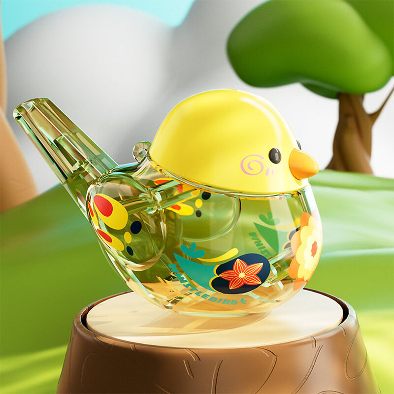 1szt Gwizdek dla ptaków Materiał ABS Kolorowy gwizdek dla ptaków Rura dla ptaków Zabawna zabawka dla dzieci Prezenty urodzinowe Akcesoria