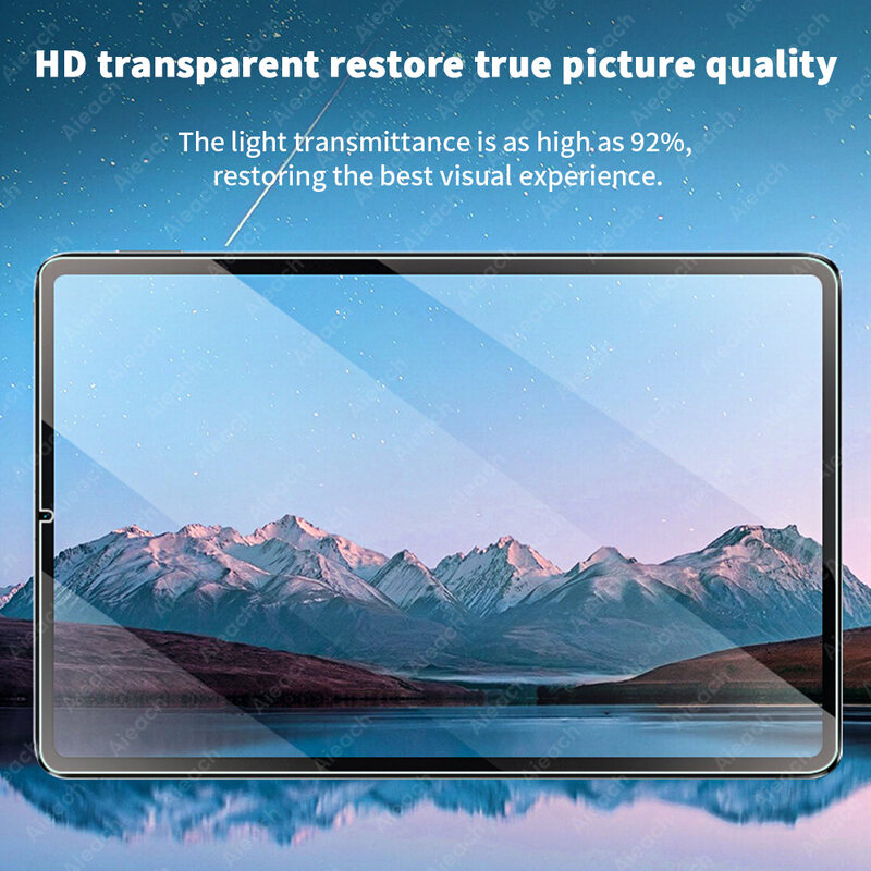 3PCS Tempered Glass For Xiaomi Pad 5 6 Pro Mi Pad 6 Screen Protector HD Scratch Proof Glass For Redmi Pad 2022 Protection Film