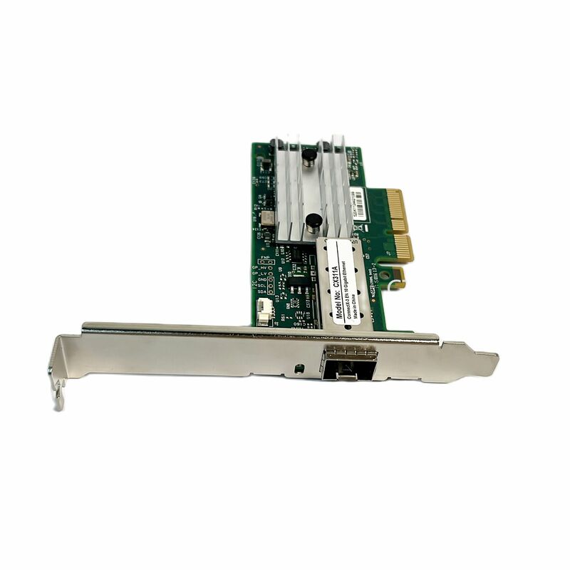 Фосфатная CX311A фосфатная Сеть 10G Ethernet 10GbE SFP + сетевой адаптер PCIe, высокий профиль для Mellanox