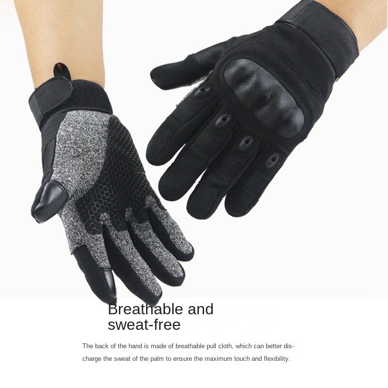 Level 5 Anti-cut and Anti-stabbing Tactical Gloves Army Fans Outdoor All Refers To Male Special Forces Combat Selfdefense Riding