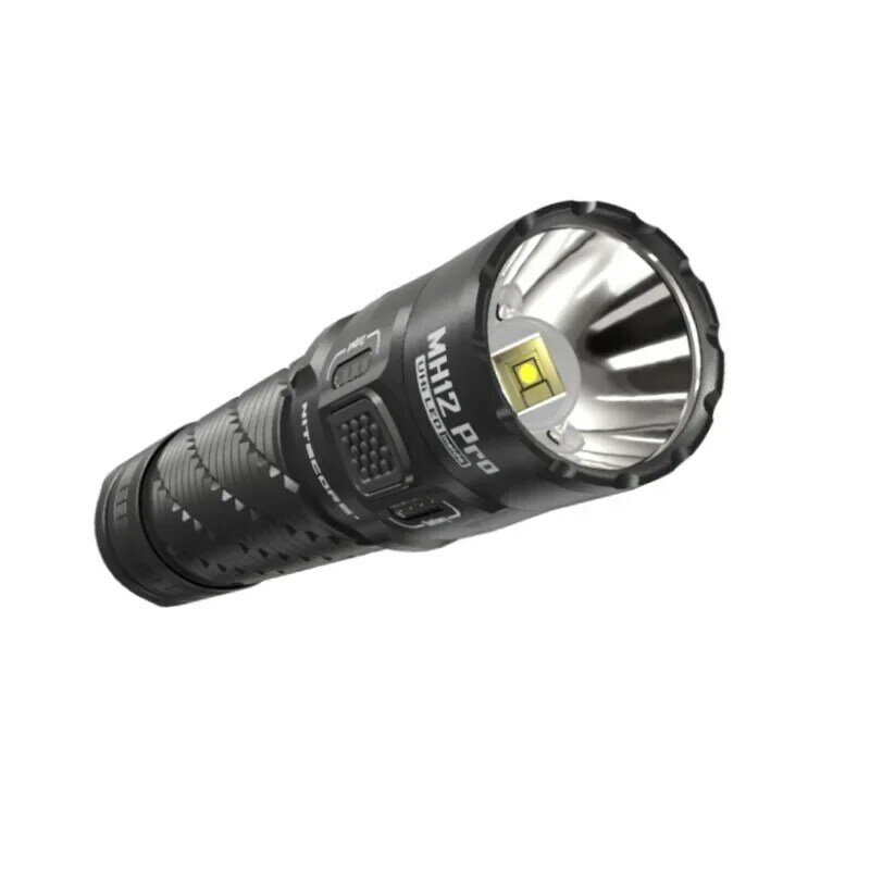 Перезаряжаемый фонарик NITECORE MH12 PRO 3300 люмен включает батарею 21700 5300 мАч