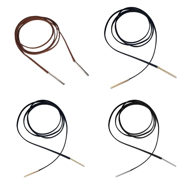 E15E летнее ожерелье в стиле бохо, длинная веревка-колье, ожерелье с бархатным ремешком, веревка-колье-цепочка для женщин и