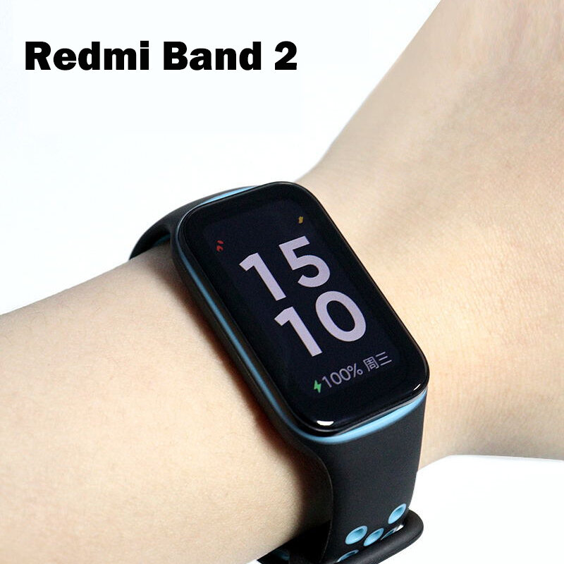 Silicone Band para Redmi Band 2, Strap Wristband, Pulseira para Xiaomi, Substituição Pulseira Inteligente, Correa, Novos Itens