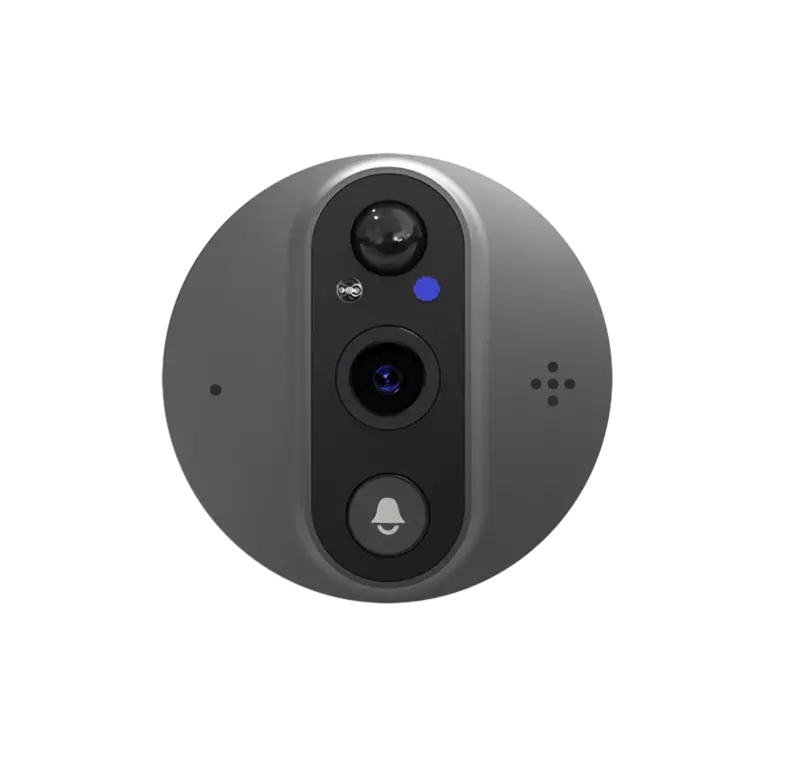Caméra judas à distance ED-500PA Image HD1080P Tuya smart visuel œil de chat écran 4.3 pouces Wifi judas vidéo sonnette