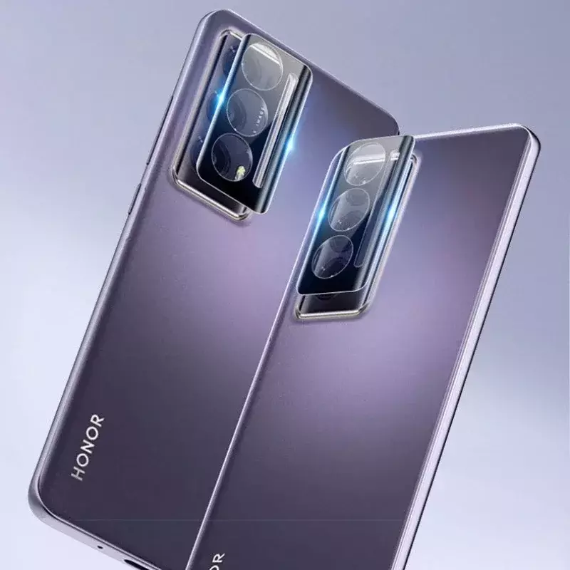 Для Honor Magic V2 Защитная пленка для объектива телефона с закаленным стеклом задняя стандартная 3D полностью закрывающие Чехлы V2 полная защита AR HD