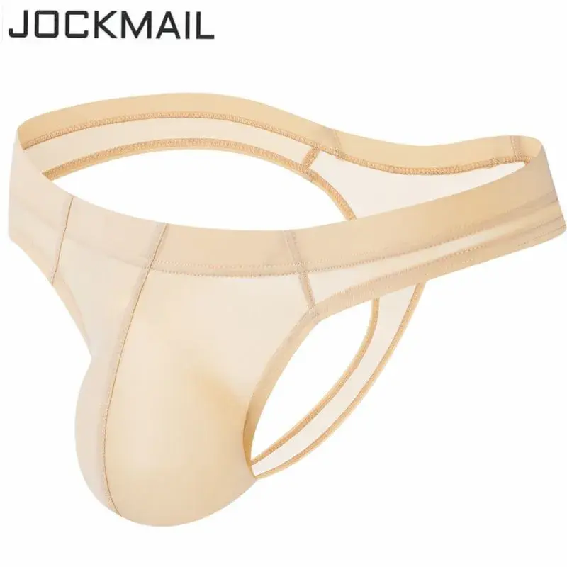 transparent thongs g strings sexy gay men underwear smooth ice silk briefs mens bikini see through t back thong tanga panties