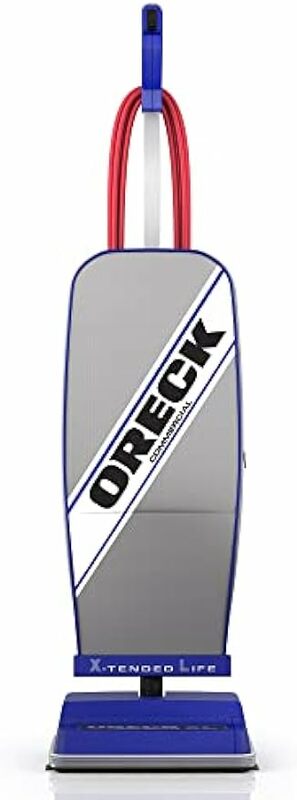 ORECK-aspiradora vertical comercial XL, aspiradora de grado profesional embolsada para alfombras y suelos duros, XL2100RHS, gris/azul, 9,25 "D