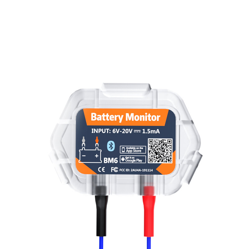 Roadi-BM6 Pro Car Battery Manager, Sem Fio, Bluetooth 4.0, Saúde APP, Monitor Tester, Android, IOS, APP