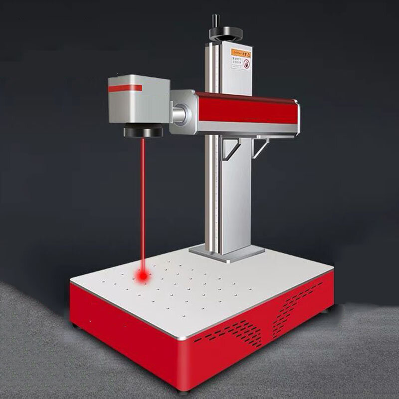 Machine de marquage laser à fibre 20W pour gravure sur métal, acier, or, aluminium, réparation de téléphone portable
