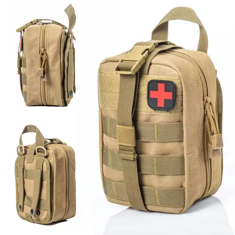 Tactical First Aid Kits Waist Packs Emergency Outdoor Army Hunting Car Camping Molle Survival Tool Military EDC Pouch Organizer