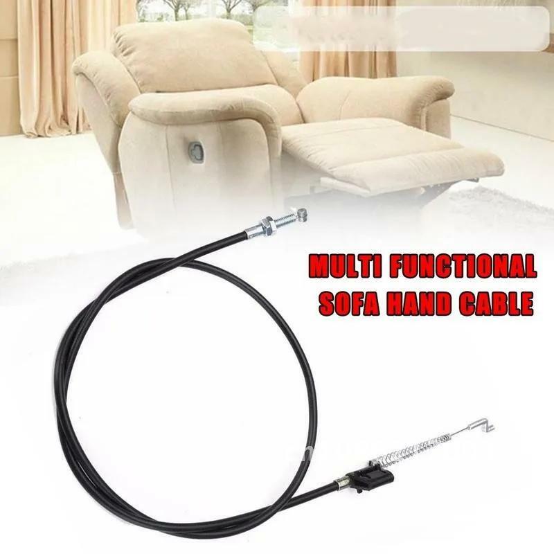 Metal Aluminum Universal Recliner Chair Handle Pull Lever Replacement With Spring And Cable For Sofa Couch Lounge