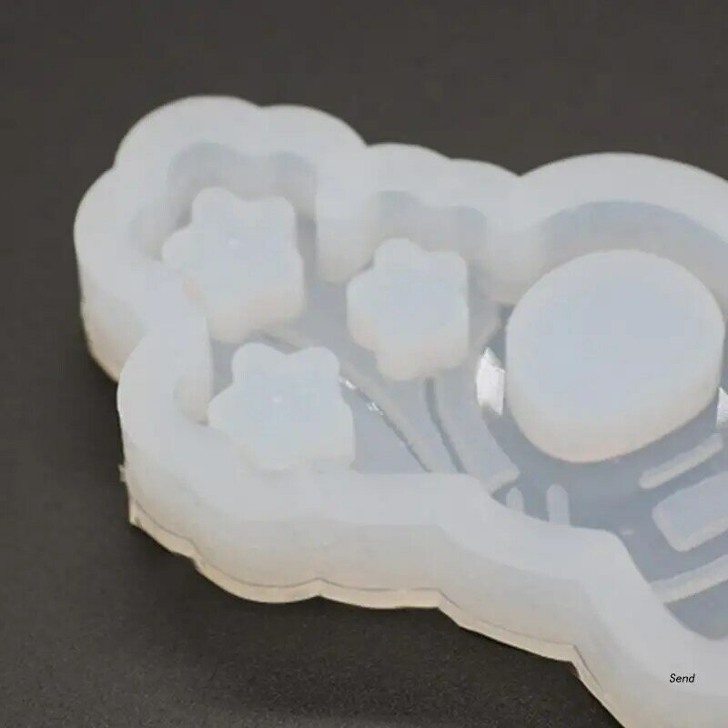 Silicone Shaker Molds Resin Casting Shaker Mold Jewelry Pendant Making Mould