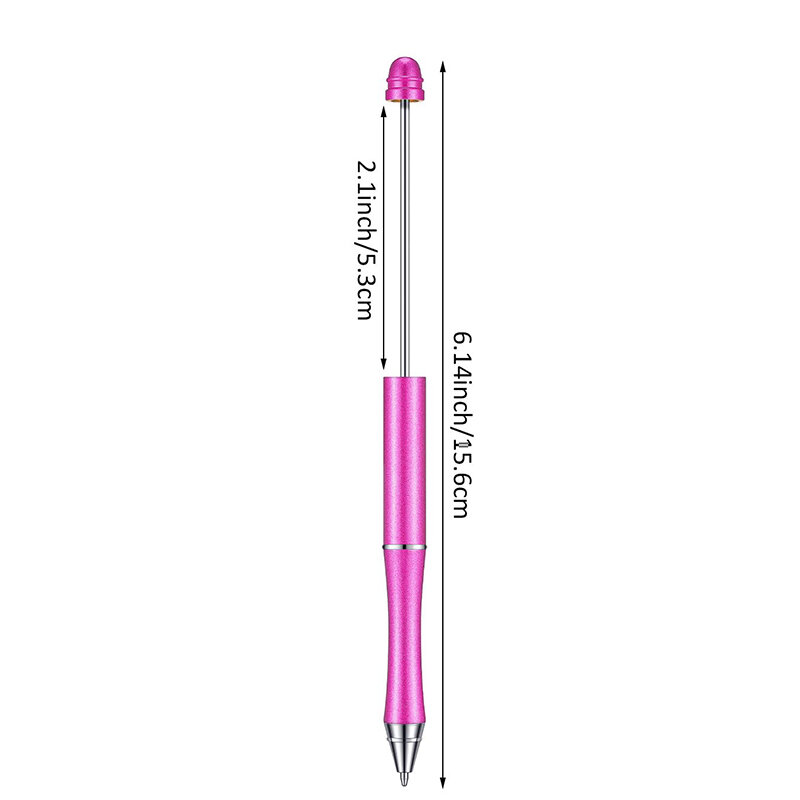 30Pcs Ballpoint Pen Metal Beadable Pens Pen Ball Pens Household Metal Pens Writing Pens