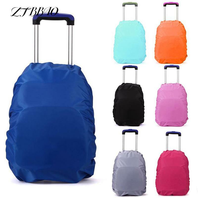 Защитные Водонепроницаемые Чехлы для багажа, защитный чехол для чемодана для путешествий, эластичный пылезащитный чехол, школьный рюкзак для детей