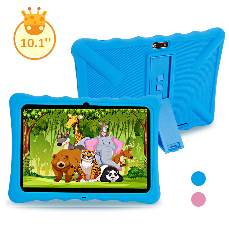 10.1 Cal dzieci Tablet z systemem Android 10.0 wideorozmowy z ekranem IPS telefon telefon Wifi Bluetooth sklep google Play zakładki edukacyjne