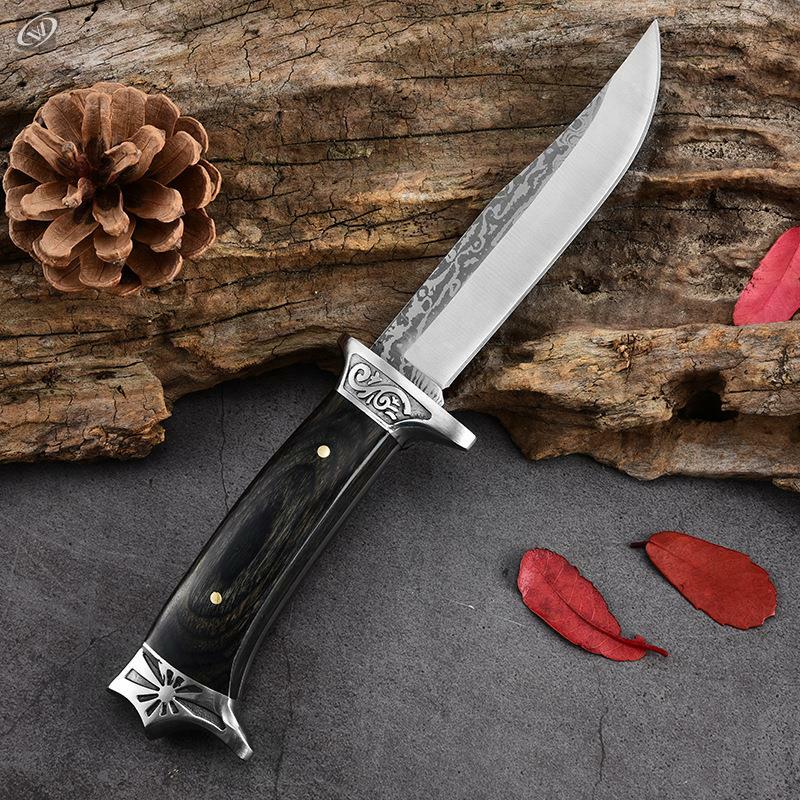 Handmade Forged Boning Knives Butcher Fillet Slicing  Stainless Steel Outdoor Portable Camping Meat Cleaver Kitchen Scissors