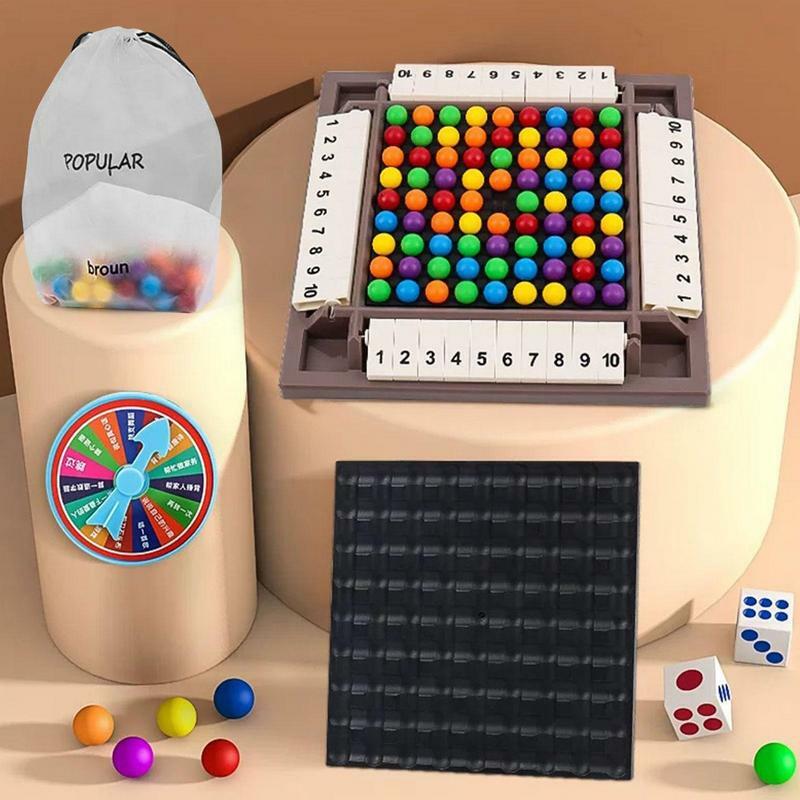 Simple Shut Box Number Flop Rainbow Match multifunzionale 2 In 1 chiudi la porta gioco da tavolo per la festa In famiglia a casa