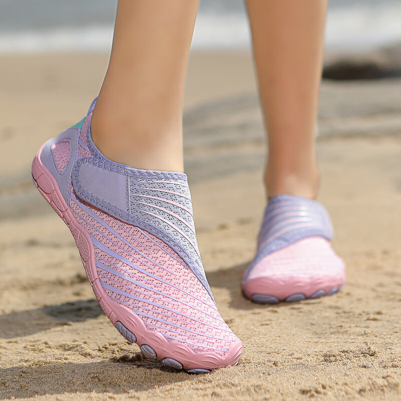 Zapatos de agua para hombre y mujer, zapatillas de playa con suela de goma, transpirables, ligeras, para Fitness, natación, escalada, ciclismo