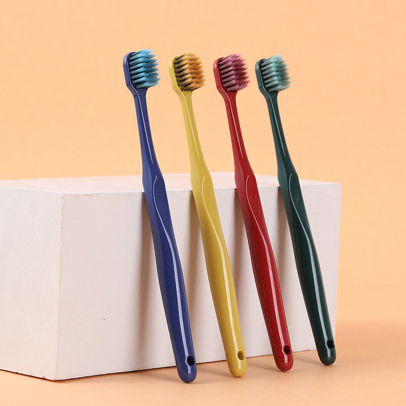 Beleza da sorte-escova de dentes japonesa de cabeça larga para casal, série 2, cabeça mole, placa pequena