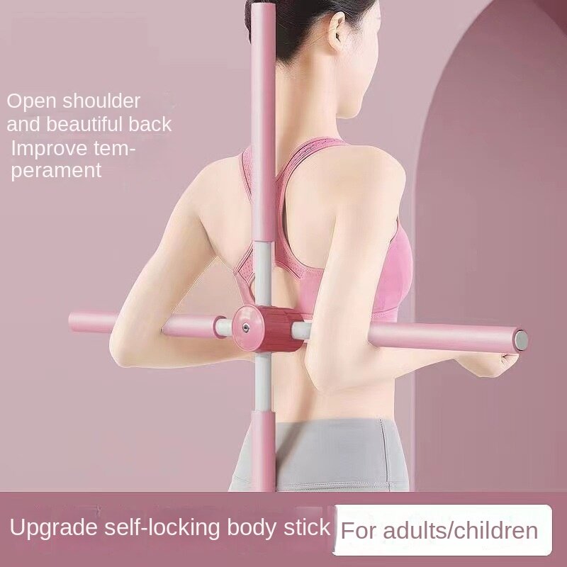 Yoga Open Back Divine Tool Hunchback Cross Body reduction Device spalla aperta Beauty Back Stick attrezzatura per l'allenamento del corpo