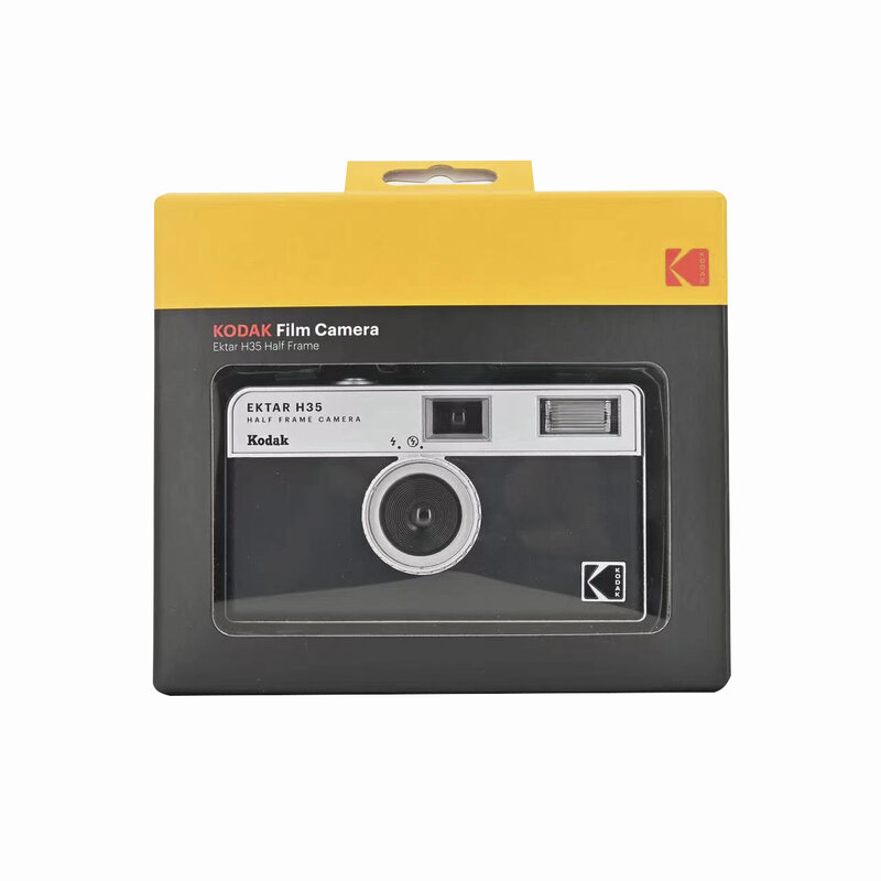 KODAK EKTAR H35 하프 프레임 카메라, H35N 35mm 필름 카메라, 재사용 가능 필름 카메라, 플래시 라이트 포함, 신제품