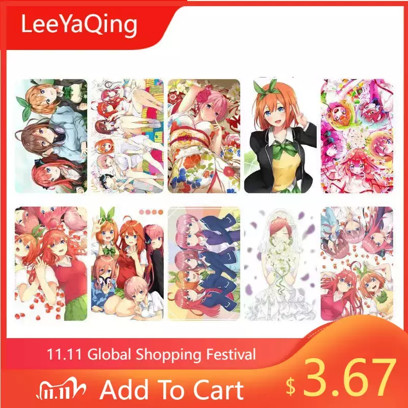 5-toubun no Hanayome Anime Stationery Stickers Smooth Surface Kids Stickers Custom Stickers