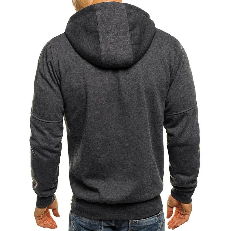 MRMT 2024 nowe męskie bluzy z kapturem wygodny kardigan męskie swetry z kapturem żakardowe Casual dla mężczyzn bluzy z kapturem