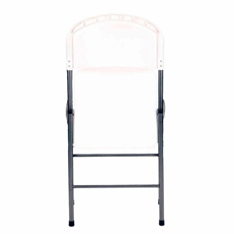 Składane krzesło z żywicy Premium, 4-pak, biały
