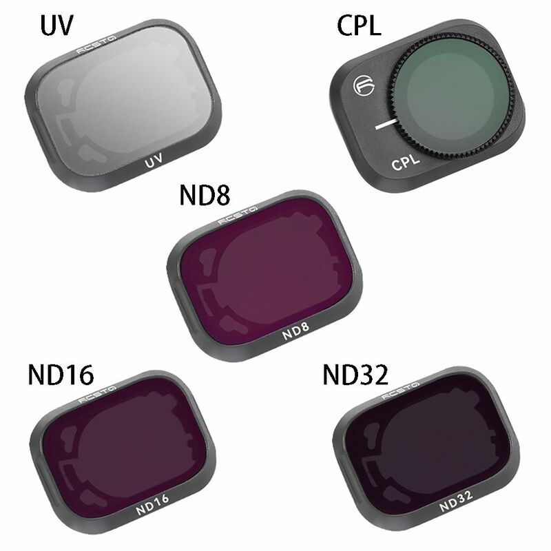Dji Mini 3 pro用ドローンフィルター,レンズフィルターキット,uv cpl ND 6/16/32,ミニ3,光学レンズアクセサリー