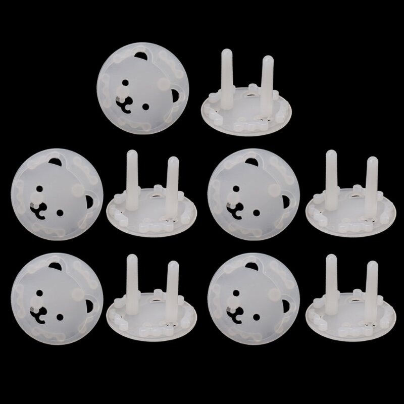 EU Outlet Covers Baby Child Safety Protector OF 10 Shock Prevention Europe Socket for Protection