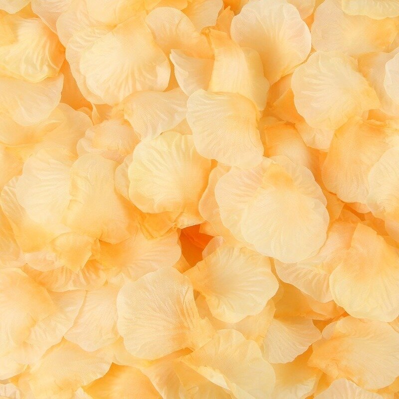 กลีบกุหลาบจำลองดอกไม้ประดิษฐ์5*5ซม. 100ชิ้น/ล็อตตกแต่งห้องแต่งงานดอกกุหลาบ