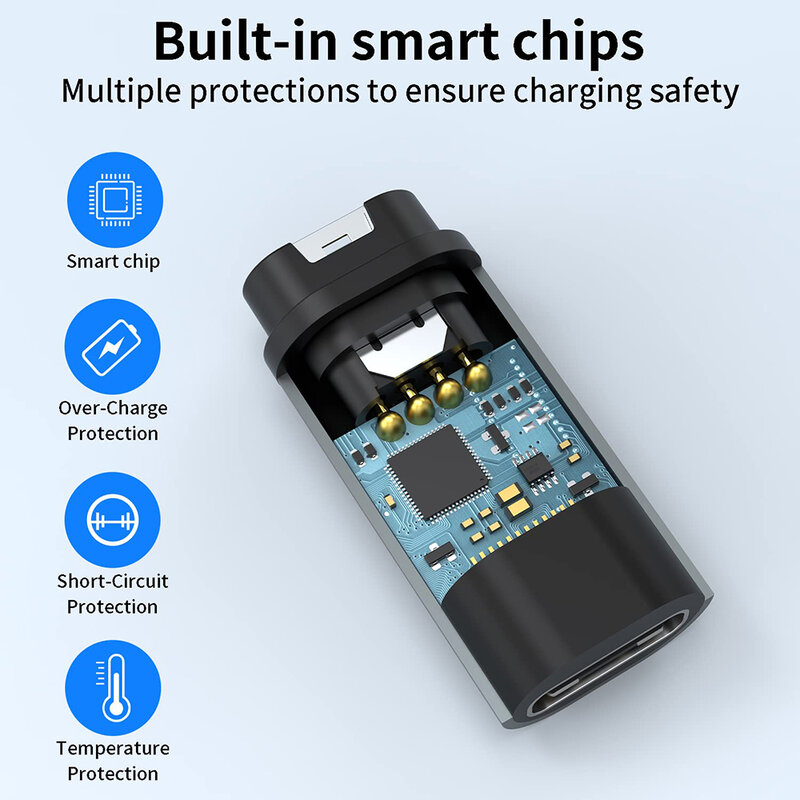 Tipo C/Micro USB/iOS adattatore portatile di ricarica per Garmin Fenix 7 7S 7X 6 6S 6X 5 5S 5X Venu 2 2S convertitore caricabatterie Smart Watch