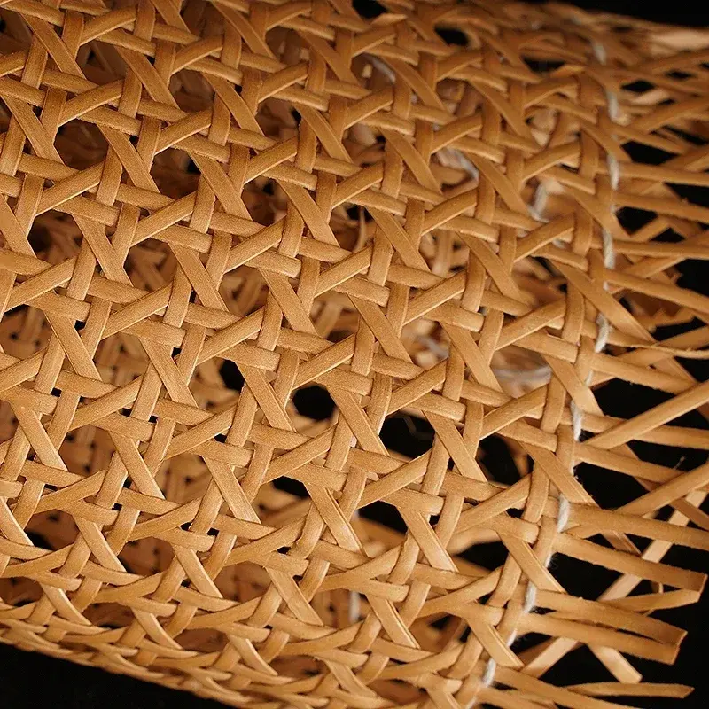 Пластиковый ротанговый тростниковый рулон 40-55 см в ширину 0,6-2 метра в длину, плетеная лента, уличный стул, стол, материал для ремонта мебели