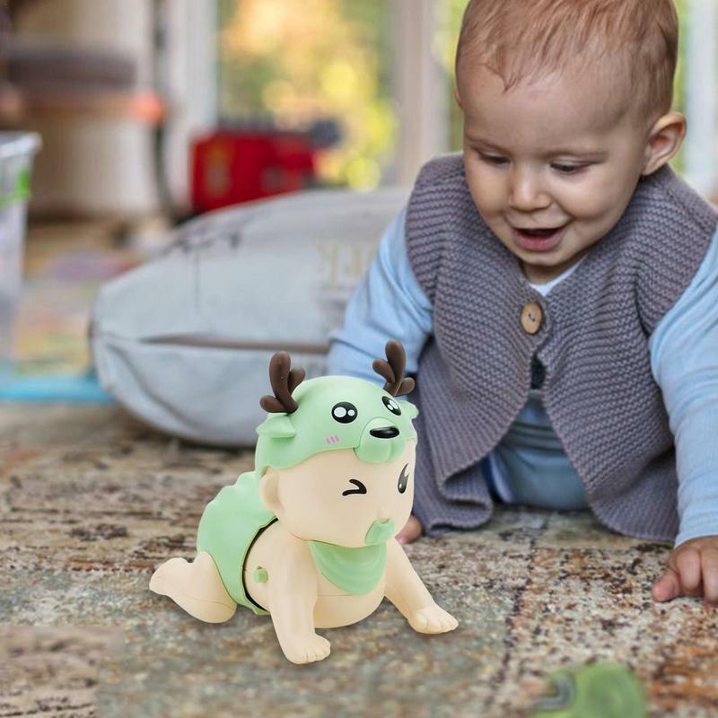 Crawling Baby Toy Toddlers Tummy Time Toys giocattoli educativi precoci per lo sviluppo per 6-12 mesi neonati Toddlers Gift For Boys