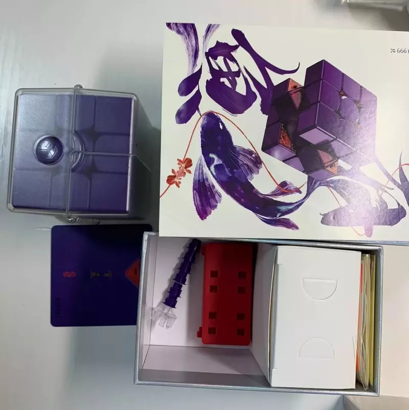 GAN YouYu Limited Edition Magic Cube, Levitação magnética, Levitação magnética, Gan Limited 3x3 Magic Cube, Gan11 M Pro Maglev Sparrow Spirit