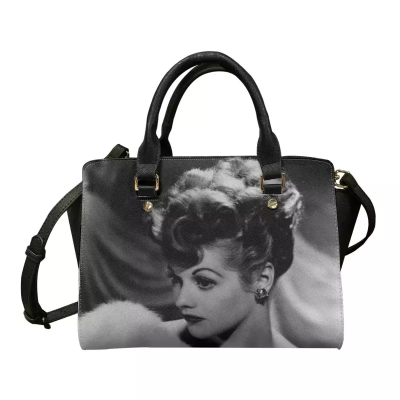 2023 Fashion Hot Film I Love Lucy Printed Luxury Women Handbags Ladies Totes Bag Casual Crossbody Bags Totes Sac A Mian