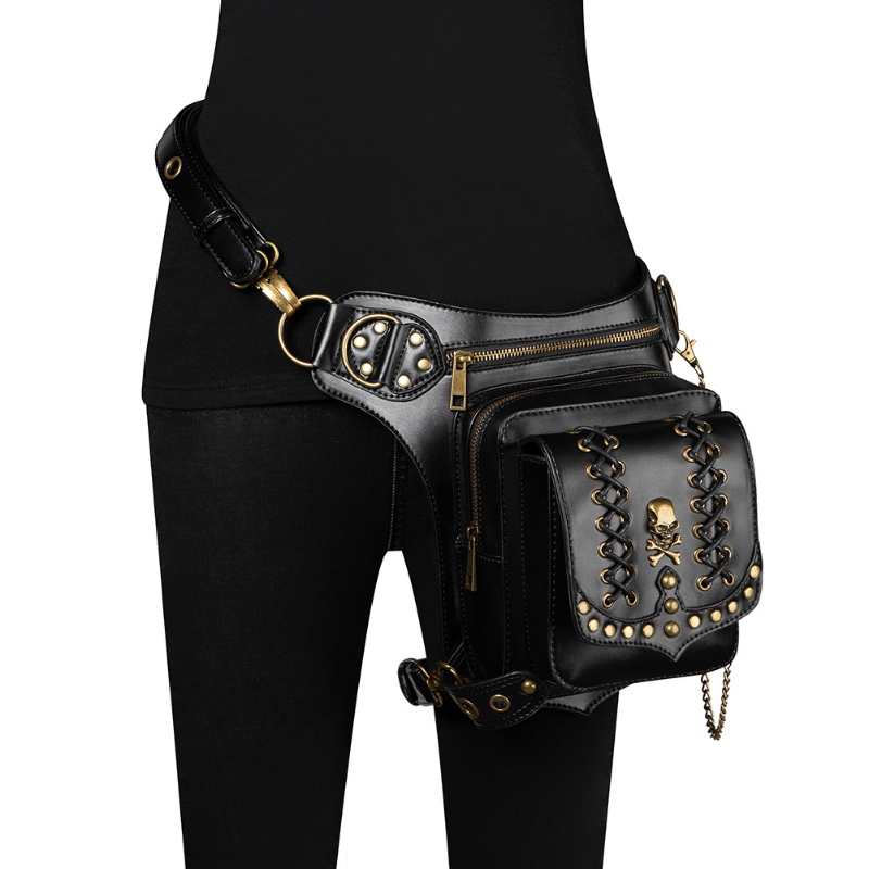 Поясная Сумка Chikage унисекс, женская сумка через плечо в европейском стиле, для спорта на открытом воздухе, для езды на мотоцикле