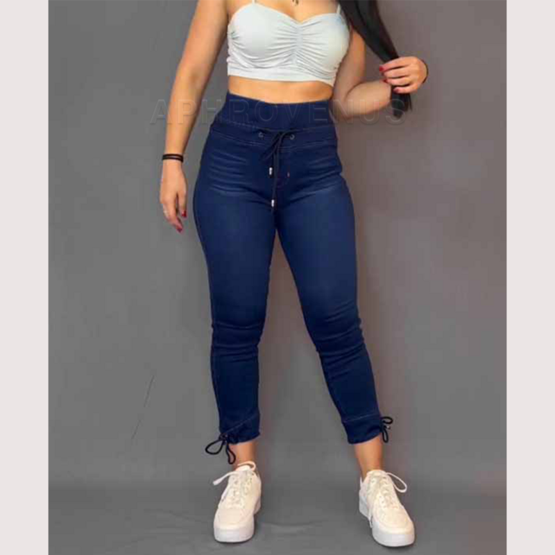 Fashion Sexy High Waist Slim Fit Jeans for Women New Casual Sexy Classic Denim Pant Stretchy Skinny Women's Jeans Curve Figure