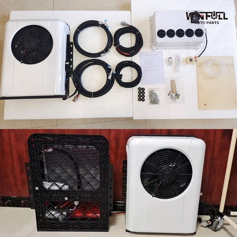 2022 New Design Air Conditioning Appliances 12V Electric Air Conditioning System for Cars