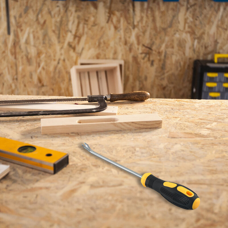 1 pz 260mm tipo U/V cacciavite Nail Remover Nail Puller leva strumento per Home Workshop Office Carpenter utensili manuali