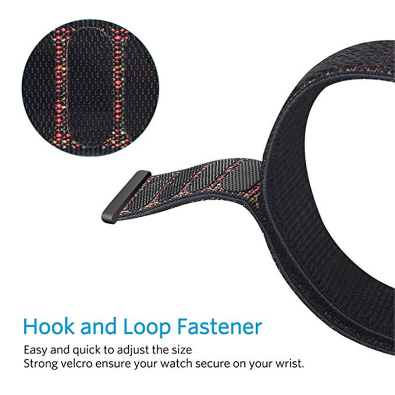 Woven Nylon Wrist Bands For Garmin Forerunner 255 Music Watch Strap For Garmin Approach S12 S42 Venu Sq 2 Bracelet Accessories