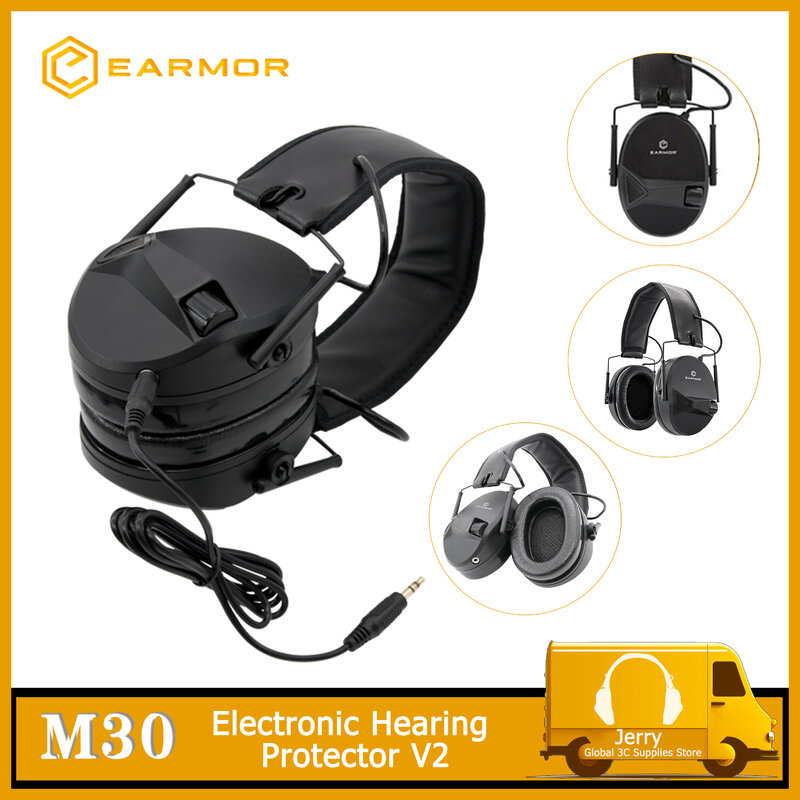 EARMOR-M30 elektronischer Gehörschutz/taktisches Schießen Gehörschutz/Kopfhörer mit Geräusch unterdrückung/Ohren schützer