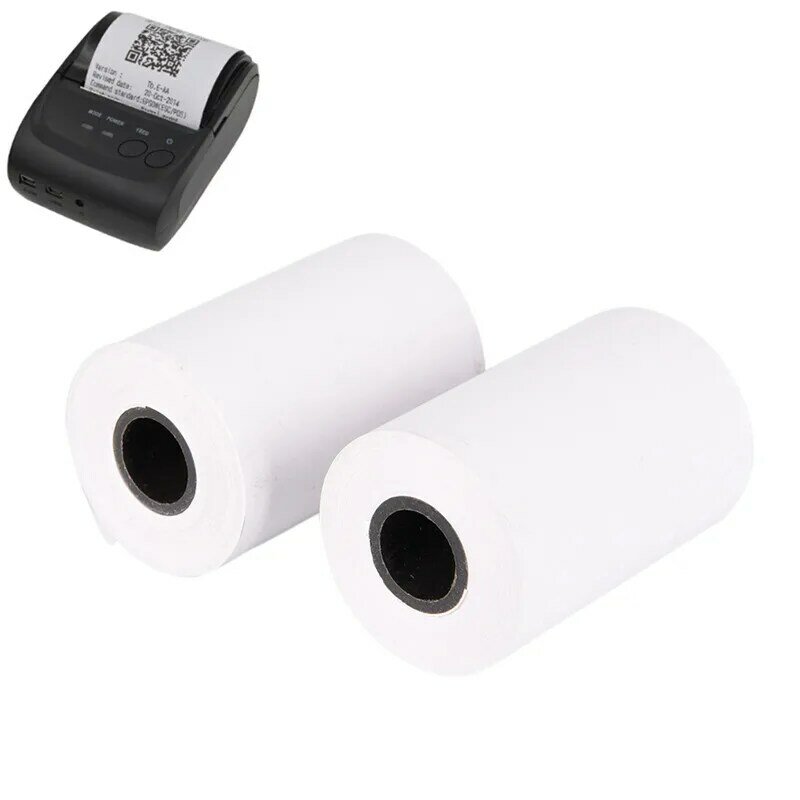 Hot 57x40mm Thermal Receipt Paper Roll For Mobile POS 58mm Thermal Printer