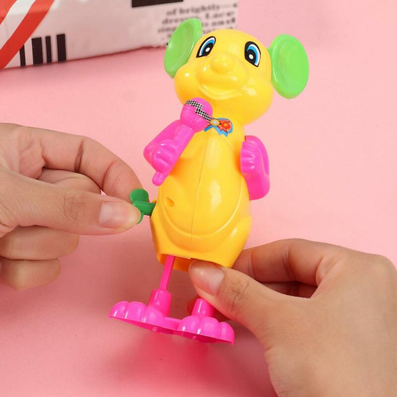 Quiet Playtime for Parents Wind-up Toy Jumping Wind-up Mouse Toy for Kids Clockwork Winding Toy for Children Teens Fun