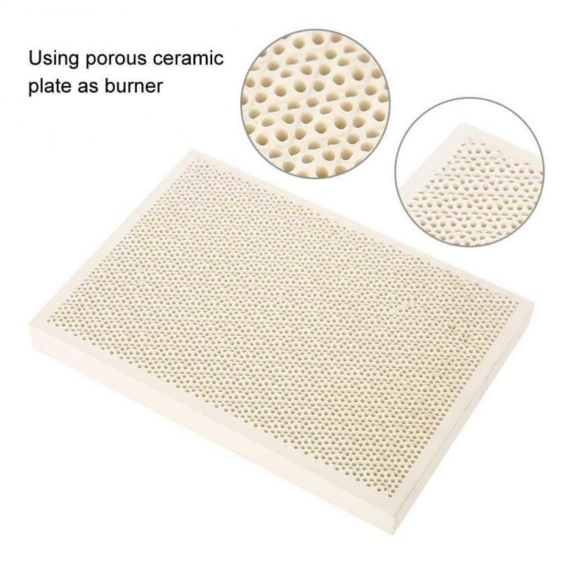 1 pz isolamento in ceramica hot board ago speciale per piastra di saldatura a nido d'ape in ceramica con piastra riscaldante per utensili per colata di fori