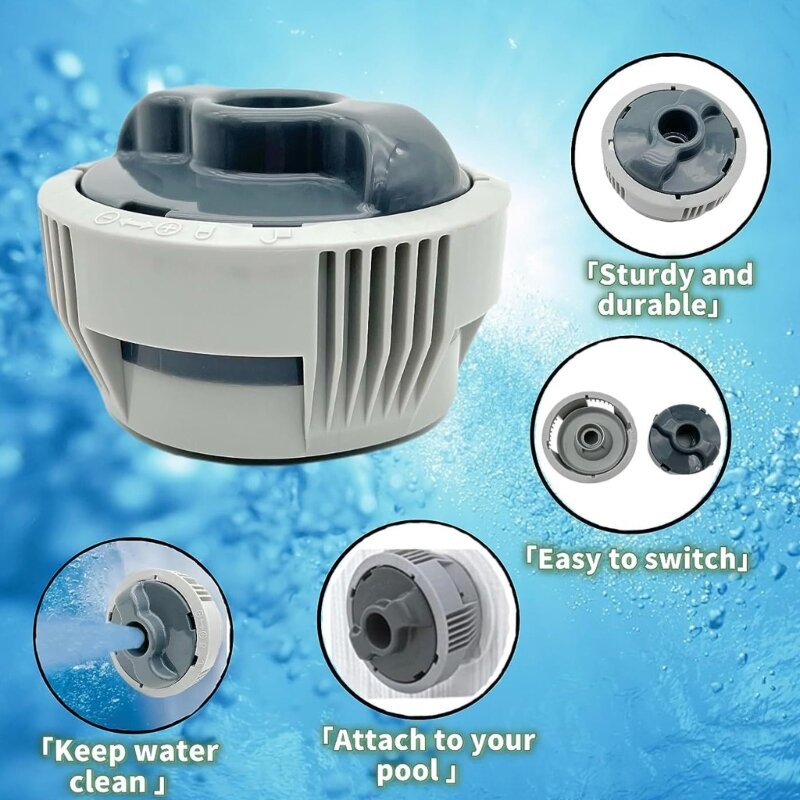 Dispensador cloro Universal para mantenimiento agua Spa, Compatible con P05345 P03821, mantenimiento sin complicaciones